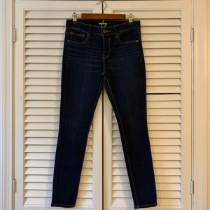 Express mid-rise Legging Dark Rinse Stretch Denim